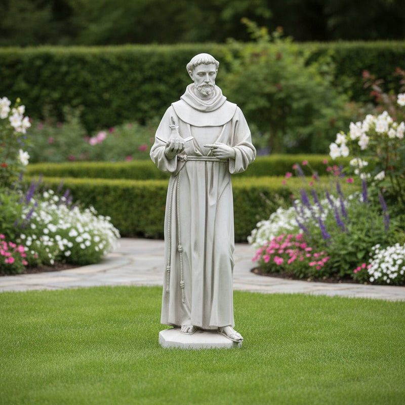 Saint Francis with Dove Statue (74 - Inch)