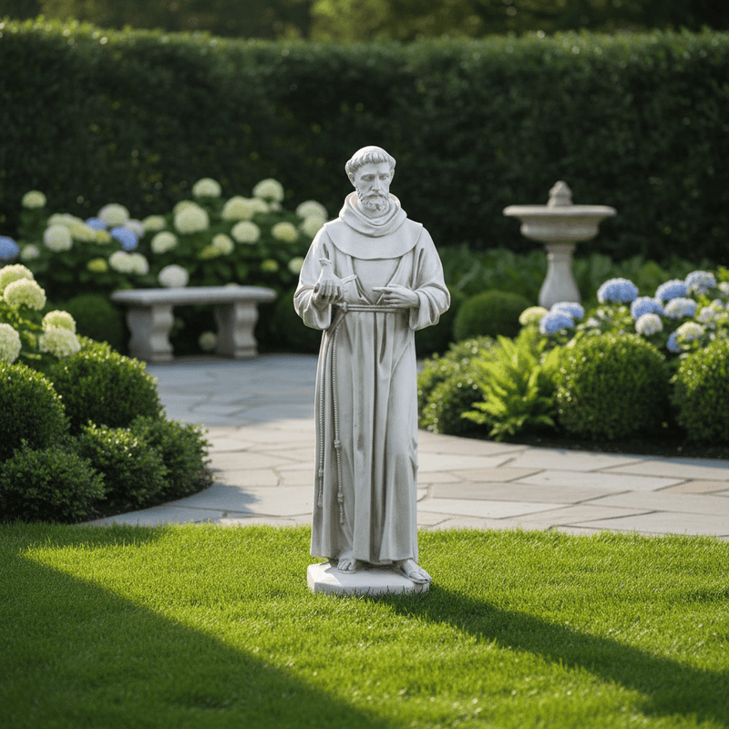 Saint Francis with Dove Statue (74 - Inch)