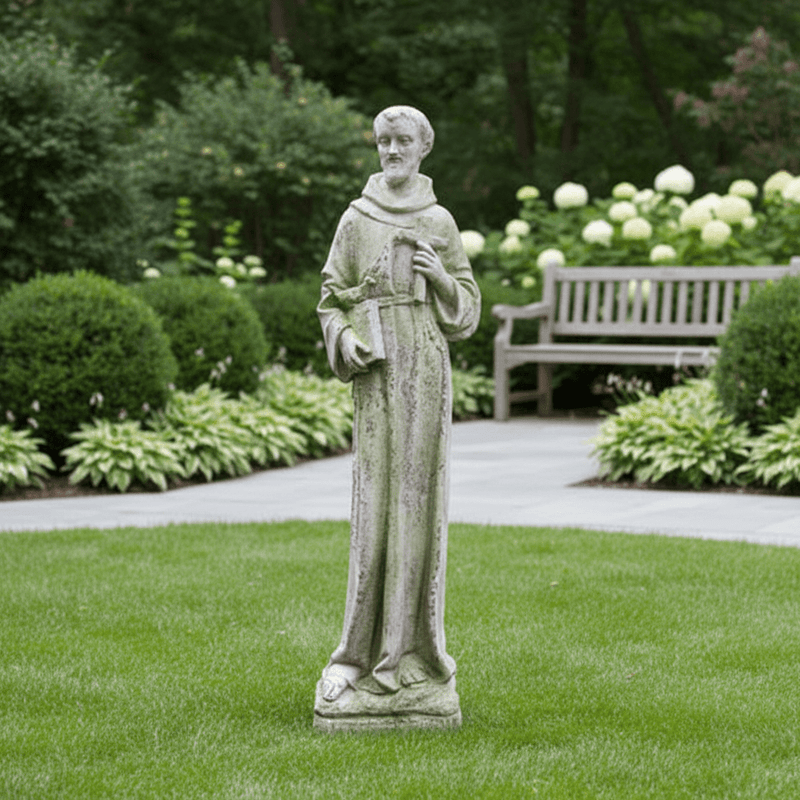 Saint Francisstatue (43 - Inch) Side Angle