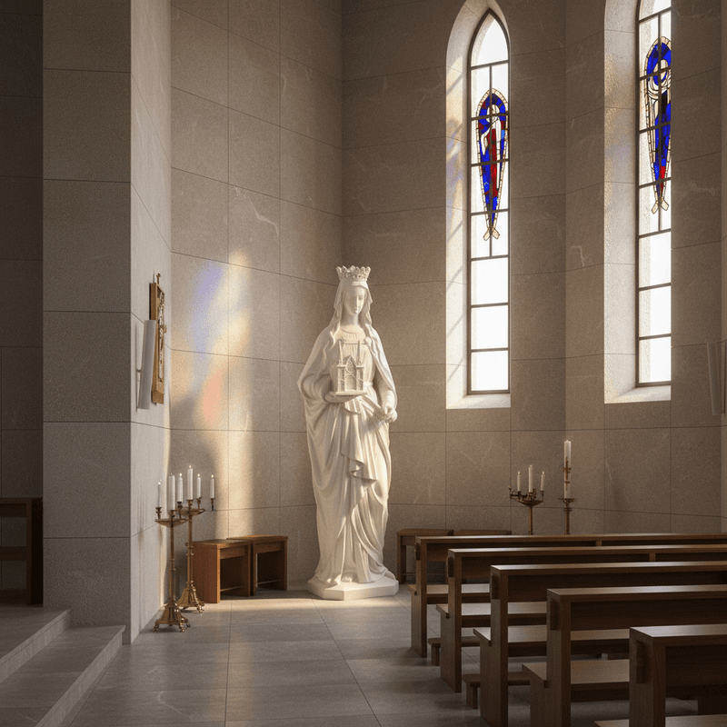 Saint Hedwig Statue (60-Inch)