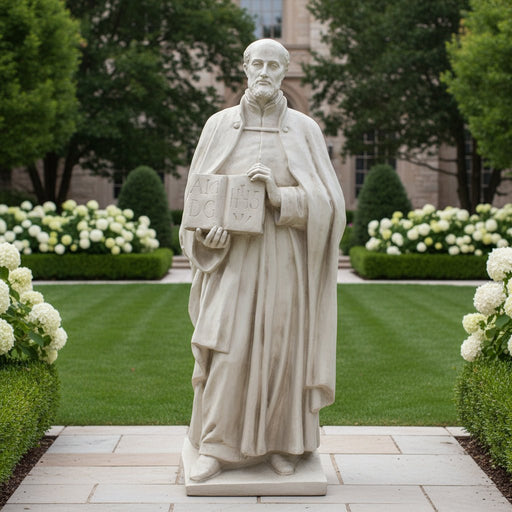 Saint Ignatius Religious Statue (71 - Inch) Side Angle