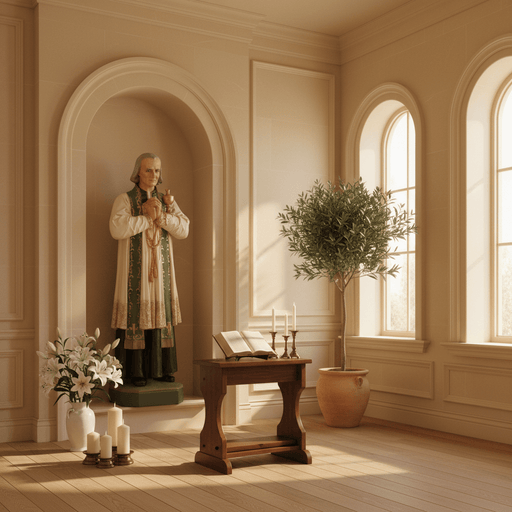 Saint John Vianney Religious Statue (50-Inch)