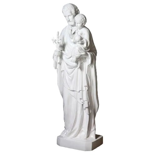 Saint Joseph and Child Statue (49 - Inch) Side View