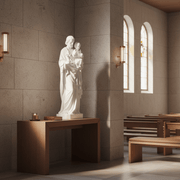 Saint Joseph and Child Statue (49 - Inch) Side Angle