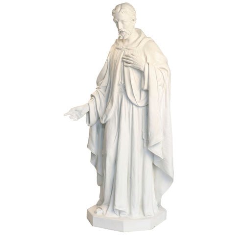 Saint Joseph Religious Scene Statue (64 - Inch) Side View
