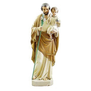 Saint Joseph with Child and Lily Statue (65 - Inch)