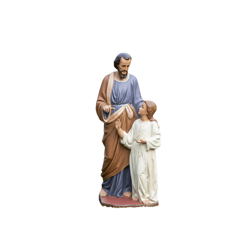 Saint Joseph with Tools Statue (55 - Inch) Side View