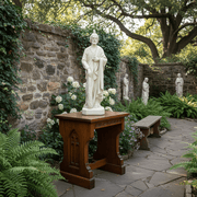 Saint Jude Garden Statue (36 - Inch) Side Angle