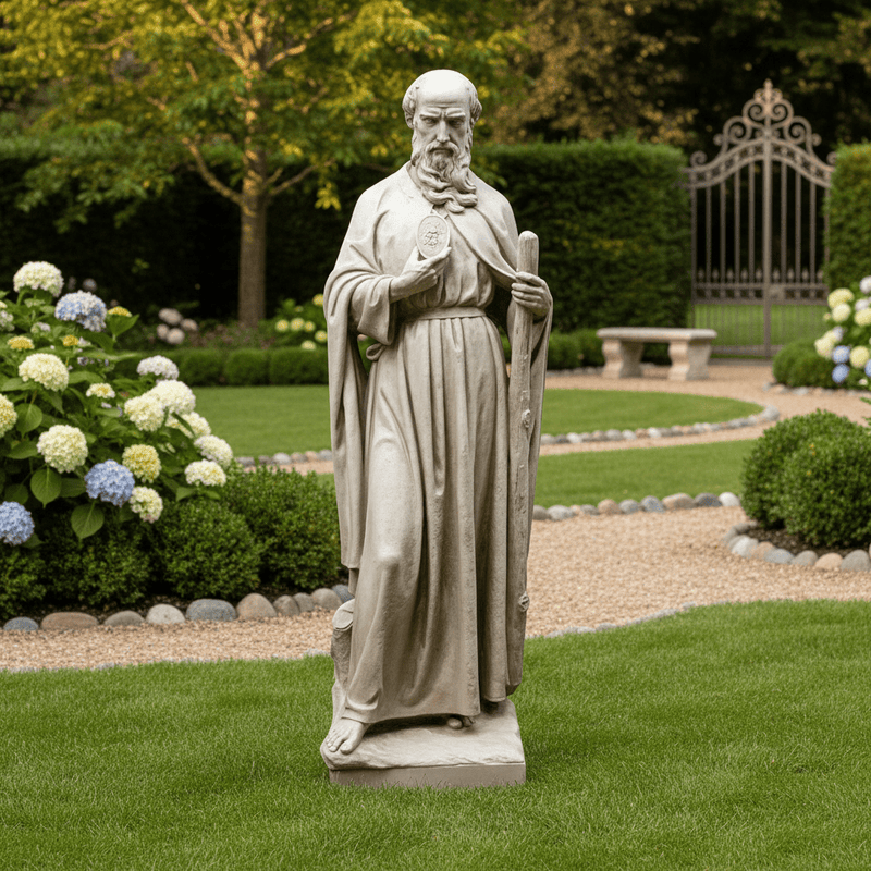 Saint Jude Religious Statue (54 - Inch) Side Angle