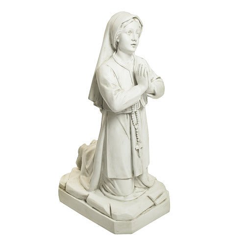 Saint Lucia and Saint Fatima Statue (Fatima) 35-inch Outdoor/Indoor Statue (35-Inch)