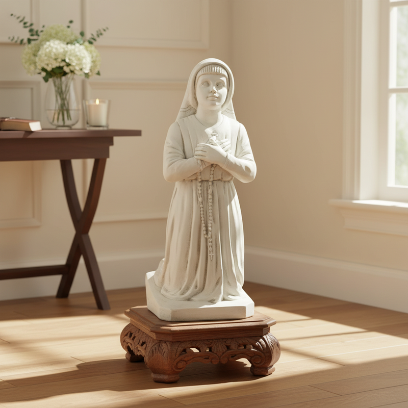 Saint Lucia of Fatima Statue (38-Inch)