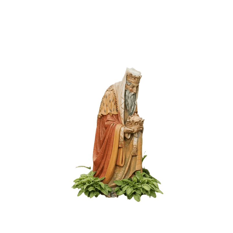 Saint Melchior Wiseman Religious Statue (42 - Inch) Side View