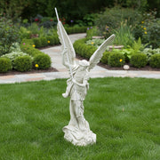 Saint Michael Defeating Satan Statue (58 - Inch) Side Angle