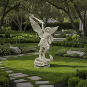 Saint Michael with Sword and Fire Statue (38 - Inch)