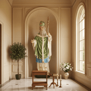 Saint Patrick with Staff Statue (72-Inch)