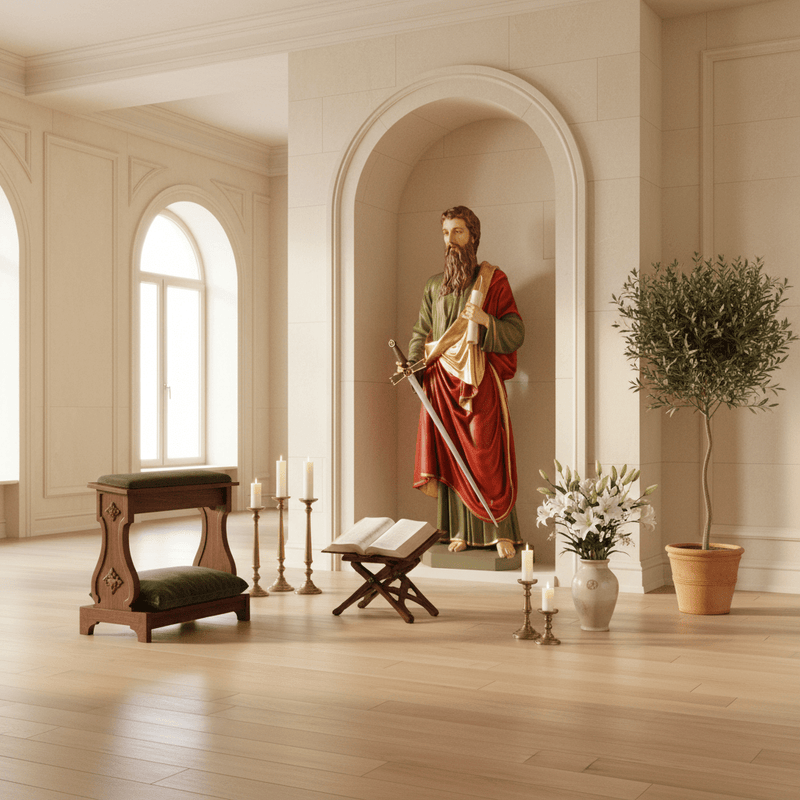 Saint Paul Religious Statue (62-Inch)