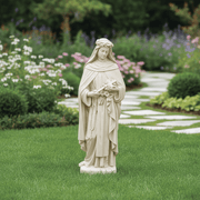 Saint Rose Religious Statue (53 - Inch) Side Angle
