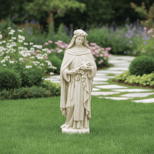 Saint Rose Religious Statue (53 - Inch) Side Angle