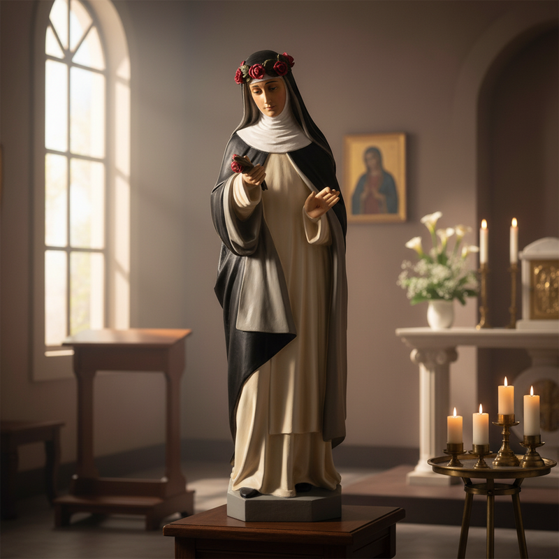 Saint Rose Religious Statue (54-Inch)
