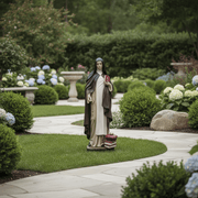 Saint Teresa of Avila Religious Statue (40 - Inch) Side Angle