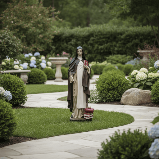 Saint Teresa of Avila Religious Statue (40 - Inch) Side Angle