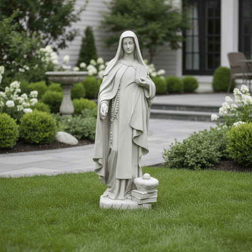 Saint Teresa of Avila Religious Statue (40 - Inch) Side Angle