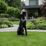 Saluki Dog Garden Statue (39 - Inch) Side Angle