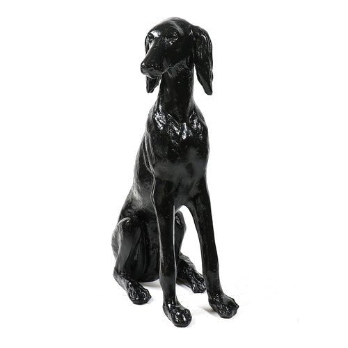 Saluki Dog Garden Statue (39 - Inch) Side View