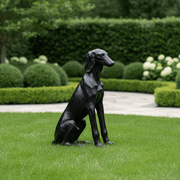 Saluki Dog Garden Statue (39 - Inch) Side Angle