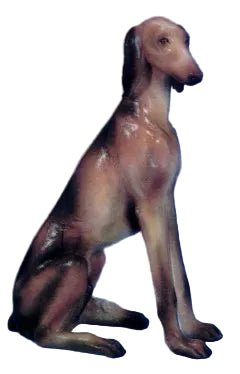 Saluki Dog Statue (39 - Inch)
