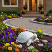 Sand Turtle Garden Statue (10-Inch)