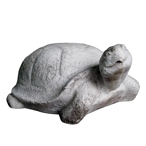 Sand Turtle Garden Statue (10 - Inch) Side View