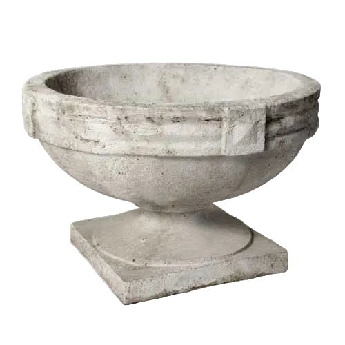 Sandy Banded Urn Outdoor (13 - Inch)