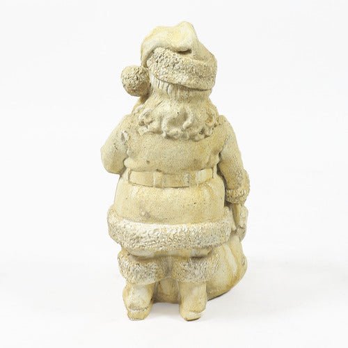 Santa Garden Statue (19 - Inch) Side Angle
