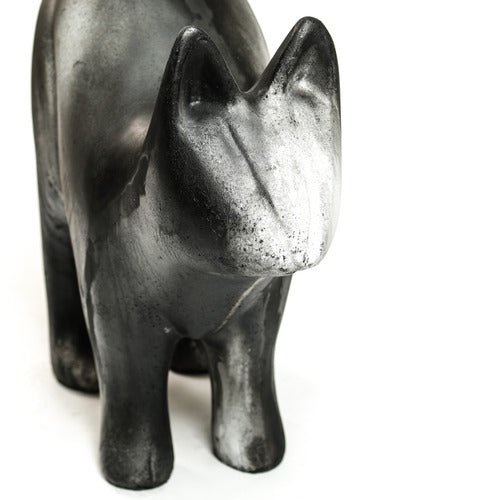 Scary Cat Garden Statue (49 - Inch) Different Angle