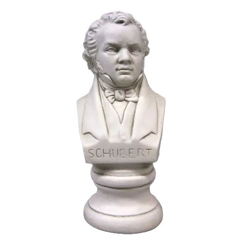 Schubert Bust Display Decor (11 - Inch)