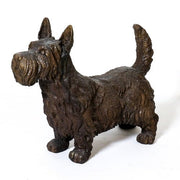 Scottie Dog Garden Statue (14 - Inch) Side View