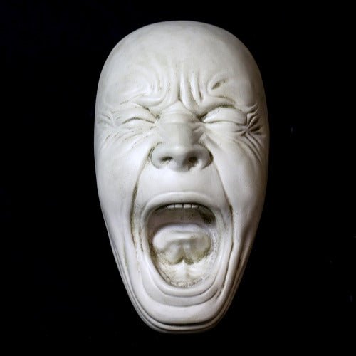 Screaming Simon Drawing Cast Statue (9 - Inch)