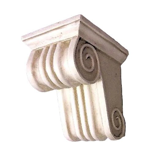 Scroll Drapery Outdoor Bracket (6 - Inch)