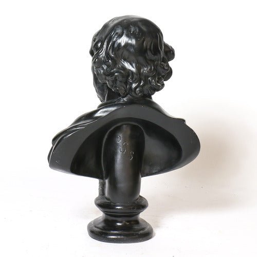 Shakespeare Bust Display Decor (23 - Inch) Side View