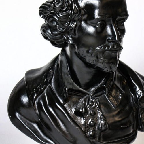 Shakespeare Bust Display Decor (23 - Inch) Other Angle