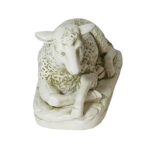 Sheep Garden Statue (8 - Inch) Other Angle
