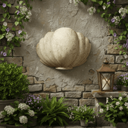 Shell Garden Statue (12 - Inch) Side Angle