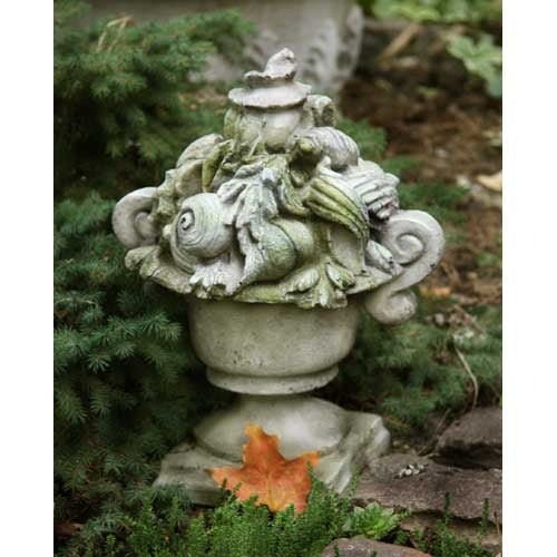 Shell Ocean Finial Outdoor Statue (13 - Inch)