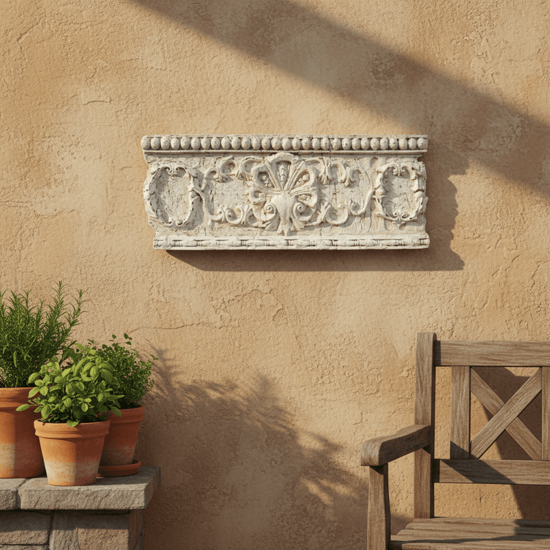 Shell Remnant Plaque Theresa (29.0 - Inch) Side Angle