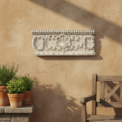 Shell Remnant Plaque Theresa (29.0 - Inch) Side Angle
