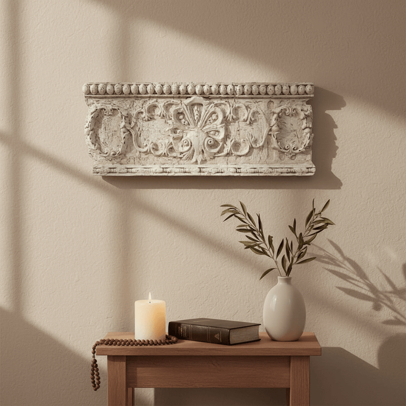 Shell Remnant Plaque Theresa (29.0 - Inch)