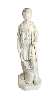 Shepherd Boy Religious Statue (55 - Inch) Side View