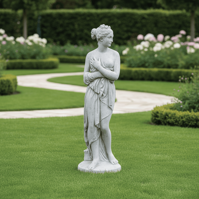 Shy Venusstatue (46 - Inch) Side Angle