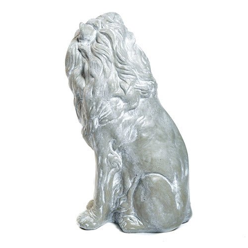 Sitting Lion Garden Statue (23 - Inch) Additional Angle